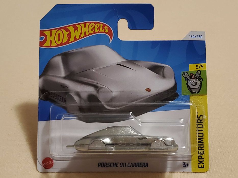 Machetă HotWheels Porsche 911 Carrera clip (1:64)