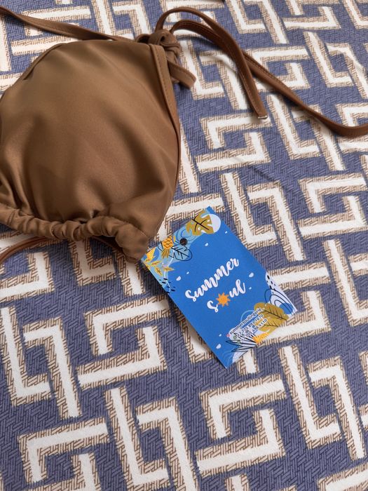 Купальник раздельный FARFALLA коричневый