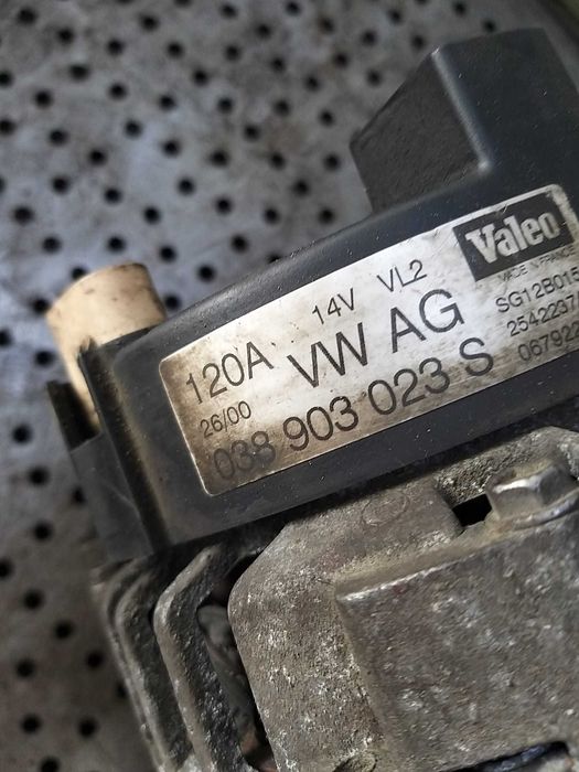 Alternator 1.9 tdi vw golf 4 1j 038903023s