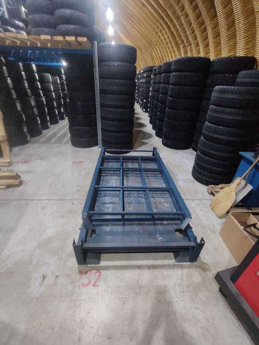 Клеть для шин, паллеты для шин