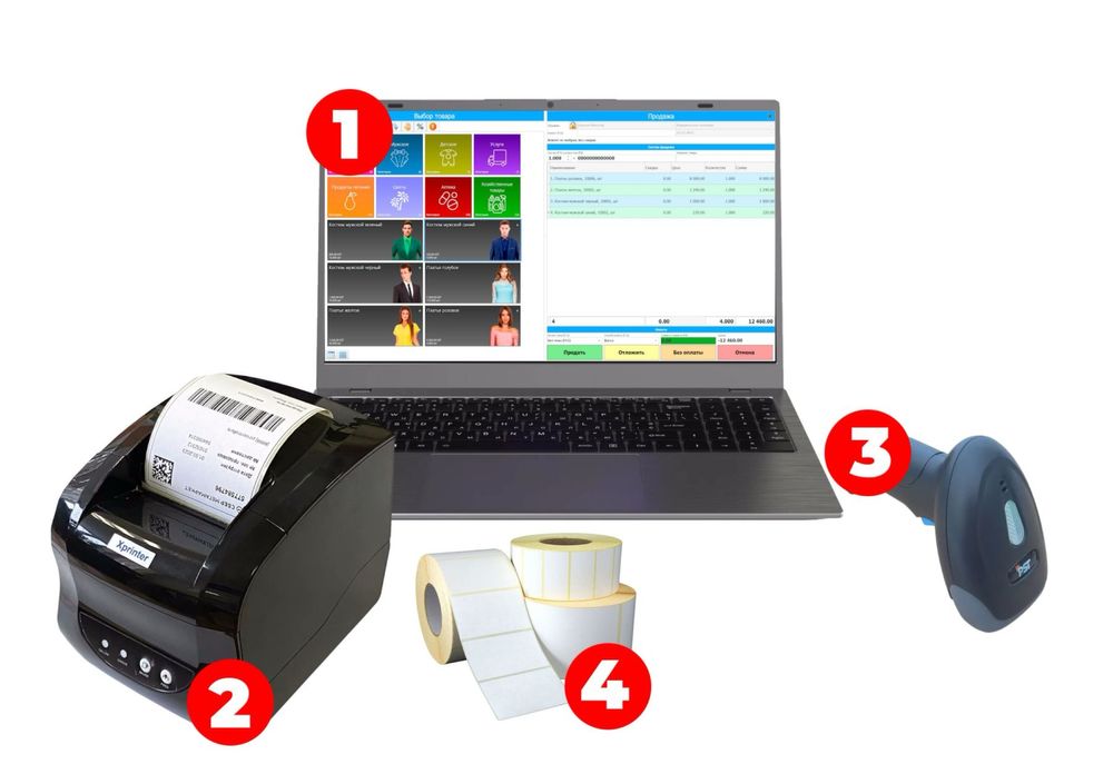 Sensor kassa pos tizim manablok chek printer orbit xprinter