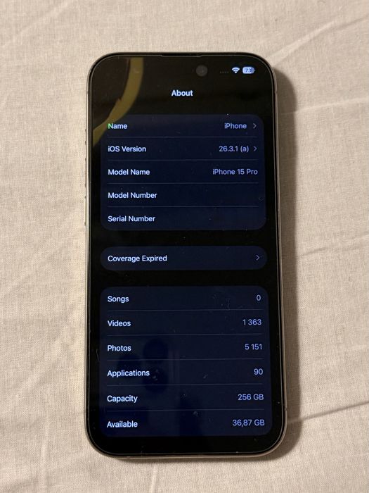 iPhone 15 Pro 256GB