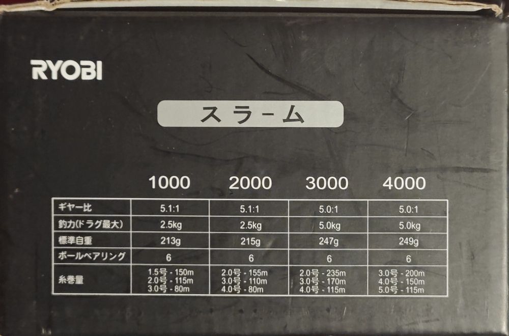 Риболовна макара Ryobi Slam 4000