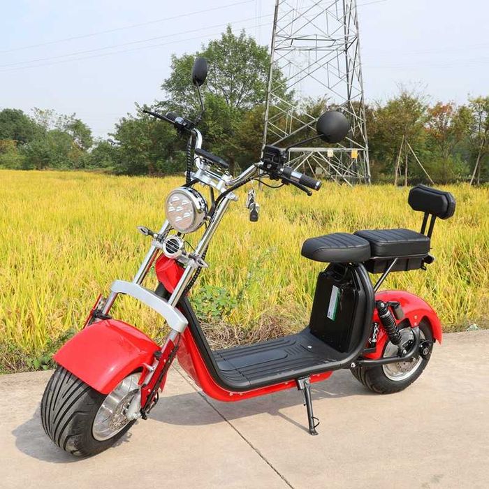 Scuter Electric CityCoco 1500W - Baterie Detașabilă 60V 26Ah fara permis Certificat COC inclus