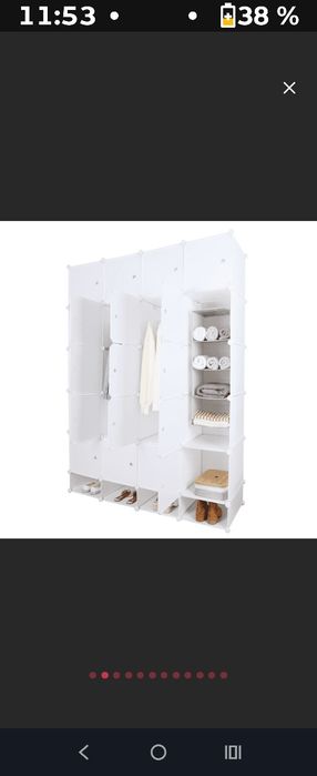 Dulap șifonier modular nou în cutie cumpărat recent de la Altex