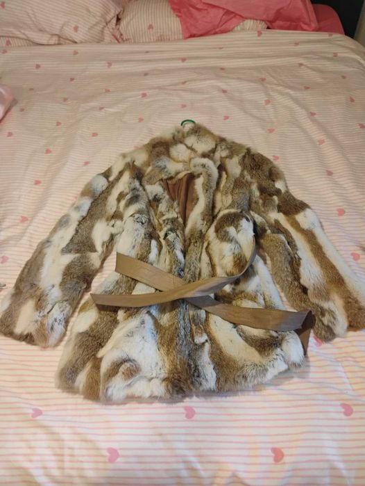 Палто от заешка кожа – Fórmula Joven (El Corte Inglés, Испания, дамско