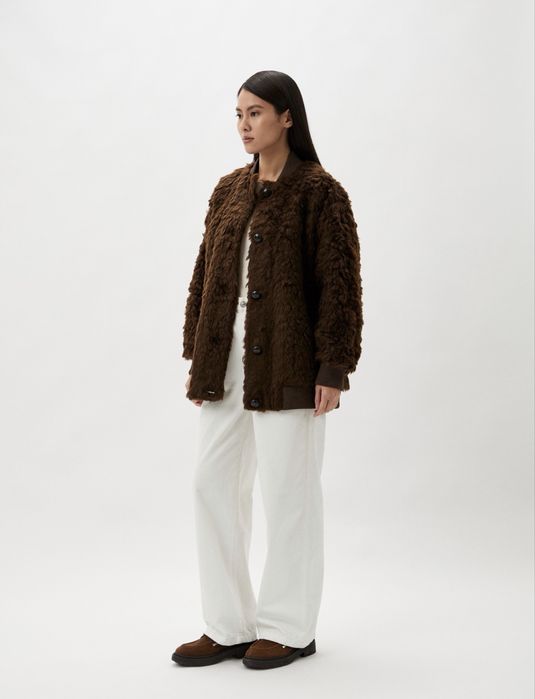 Бомбер меховой MaxMara