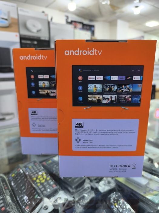 Tv box 4k new full aps hamma tvga tushadi