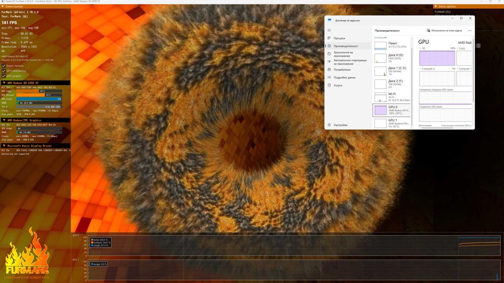 ASUS TUF RX 6900 XT 16GB с малък проблем