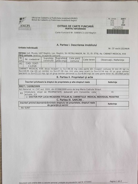 Cabinet Medical-  utracentral