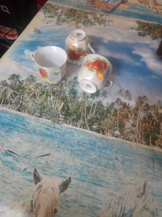 Германски старинни чаши за кафе от 1990г 3 бр