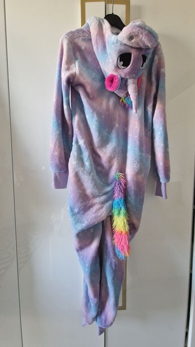 Детски плюшен костюм Еднорог - ХS