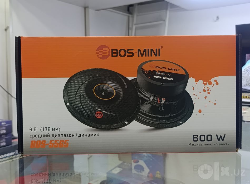 Калонка. Bos5565 Avto kalonka 600w 16sm yangi