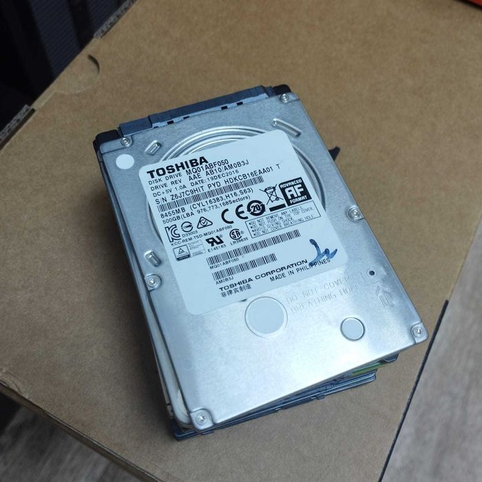 HDD 500 Gb для ноутбука