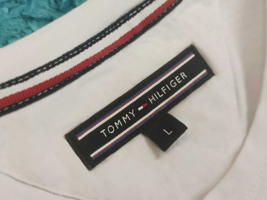 Tricou Tommy Hilfiger Alb L