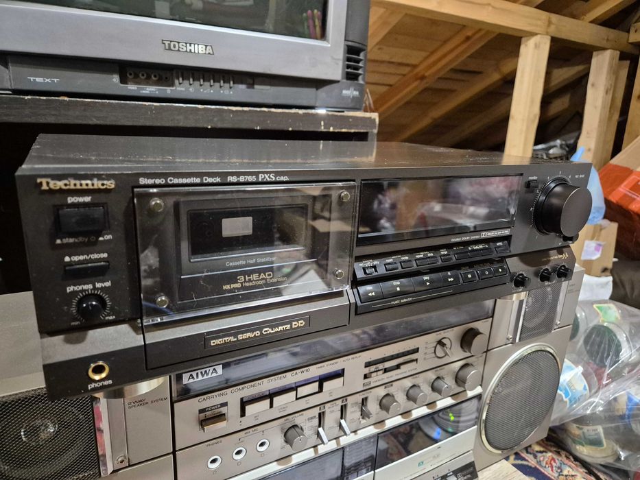 Aiwa ca w10 stereo radio cassette recorder