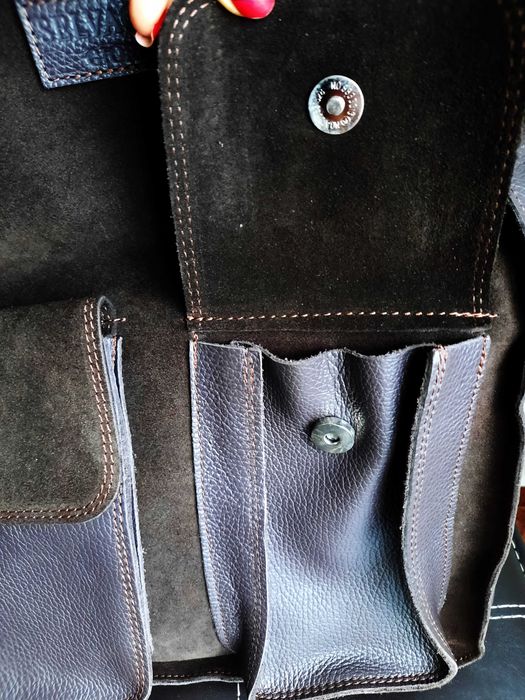 дамска кафява чанта