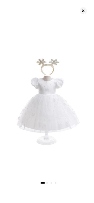 Rochie fulg de nea serbare