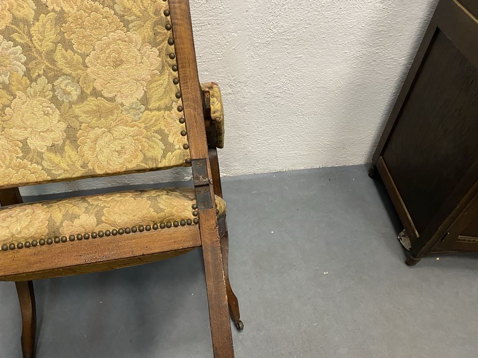 Френско кресло с механизъм за регулиране Франция 1890