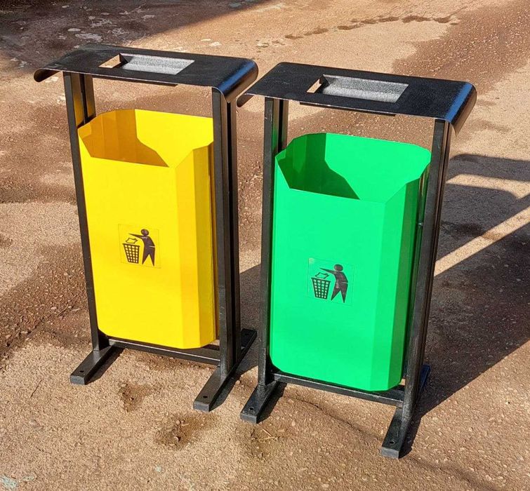 Урна для мусора металлическая