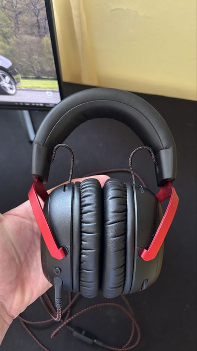 HyperX Cloud III Black/Red (С кабел)