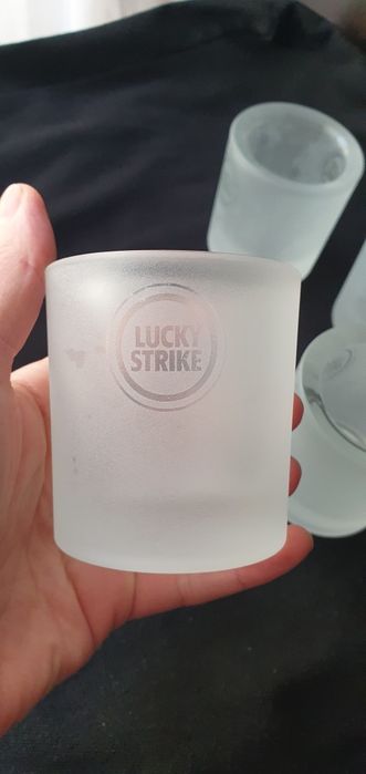 Lucky Strike ice shots set 4 pahare de colectie
