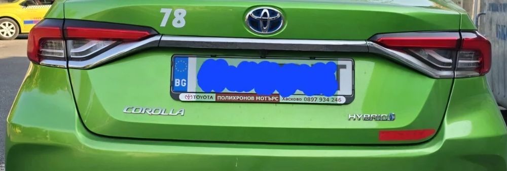 Toyota corolla e21 седан 19 - 21 led стпове задни