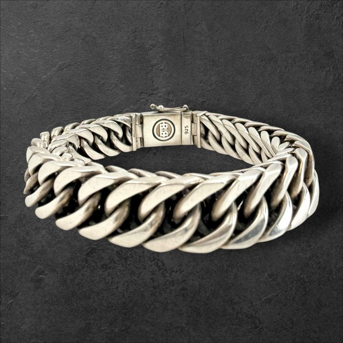 Масивна Сребърна Гривна Buddha to Buddha – Модел Chain Big