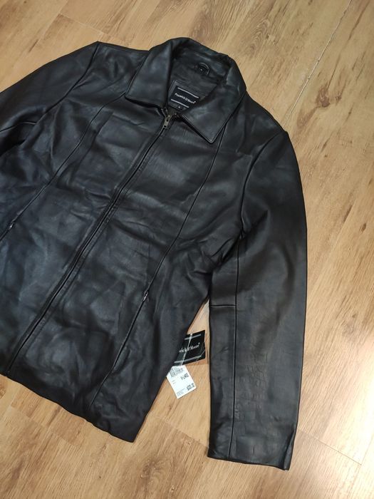 Geaca damă Preswick & Moore USA din piele naturala mărimea XL