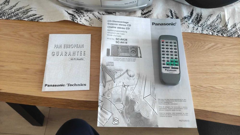 Стерео-уредба PANASONIC AK-18 / MADE IN GERMANY / 2 X 100 W!