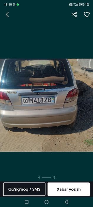 Matiz best metan gaz