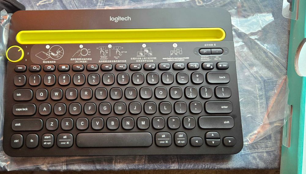 Tastatură standard Logitech K480, Bluetooth, WINDOS/ANDROID/IOS, noua