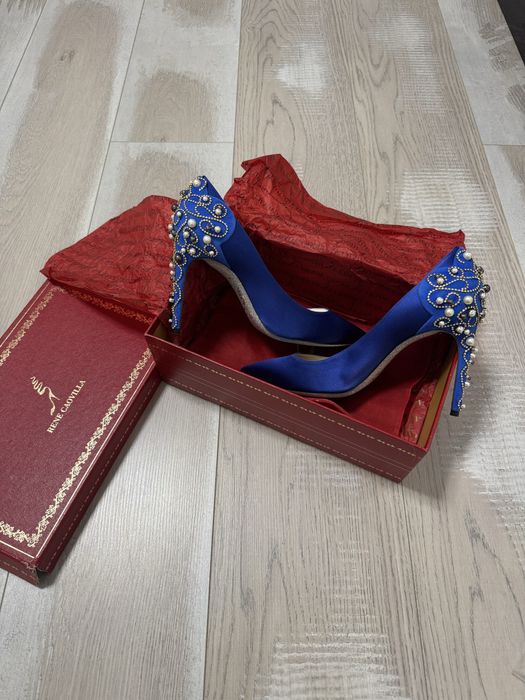 Rene Caovilla оригинални обувки на ток