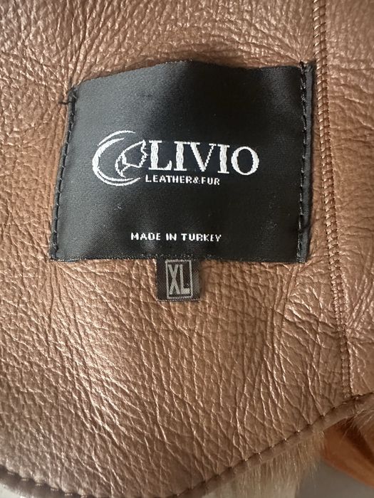 Натуральная дубленка,модель авиатор