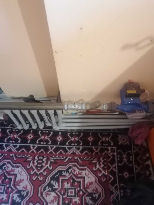 Котле на дърва с радиатори 18 киловата с помпа и тръби