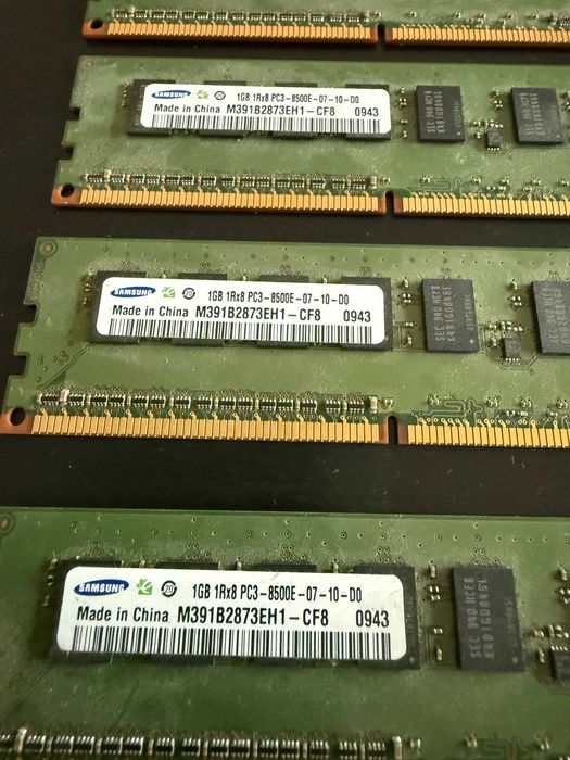 RAM памет Samsung, Micron 2GB DDR3, 1GB DDR3