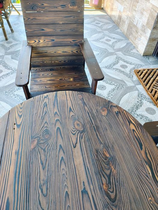 Set masă+scaune de gradină