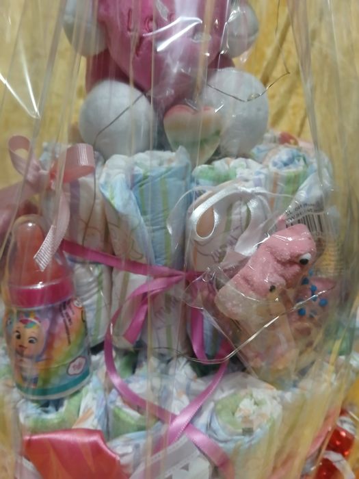 Торта от памперси