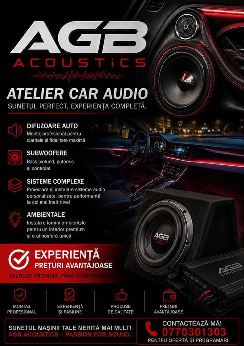 AGB ACOUSTICS –Atelier Car Audio
