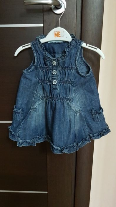 Rochita Jeans Fox Baby 3-6 luni