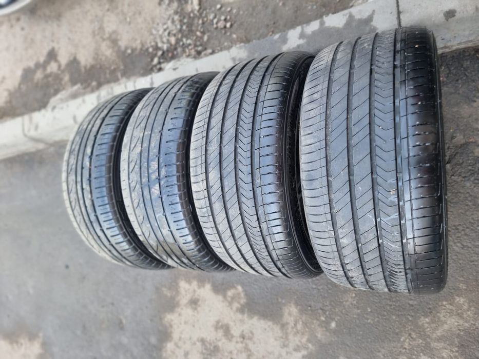 Оригинальные диски AMG с резинами