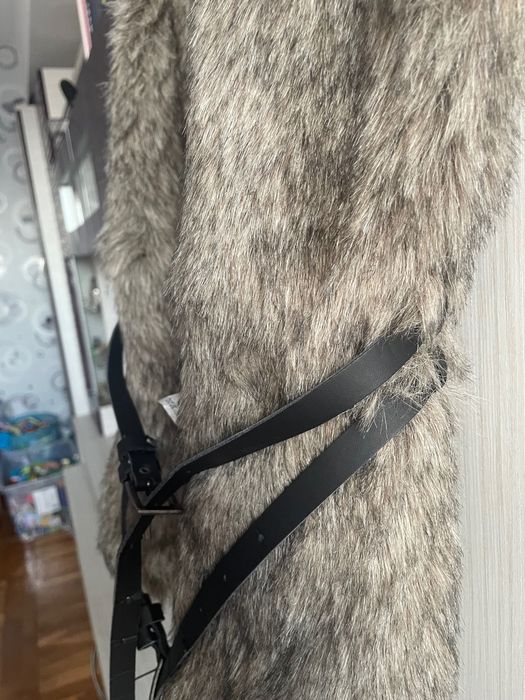 Vestă damă blană sintetica