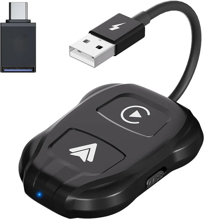 CarPlay Wireless & Android Car Wireless Adapter, 2-in-1