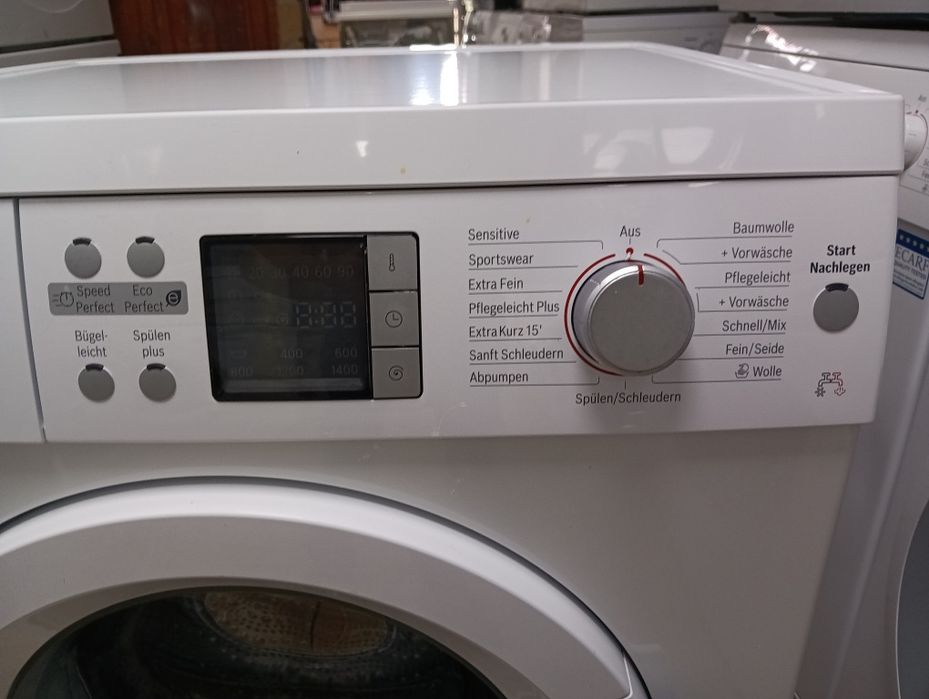 Високо технологична пералня с топла вода Бош Bosch Avantixx7  A+++ 7кг  24 месеца гаранция!