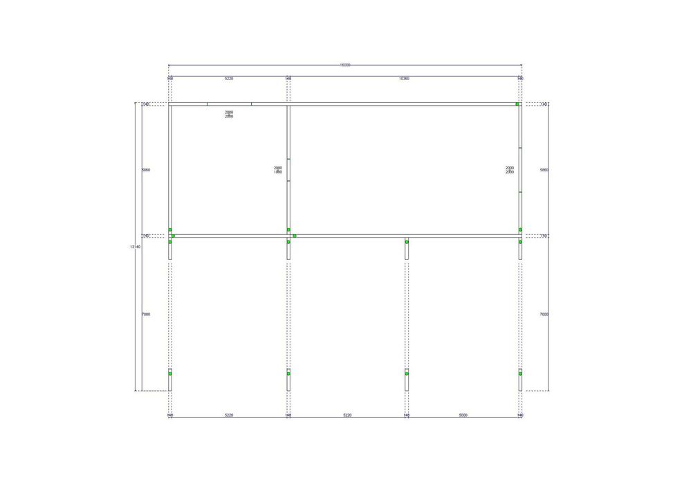 ЛИЗИНГ-Конструкции за автомивки 3 клетки + Автосервиз/Гумаджийно+Склад