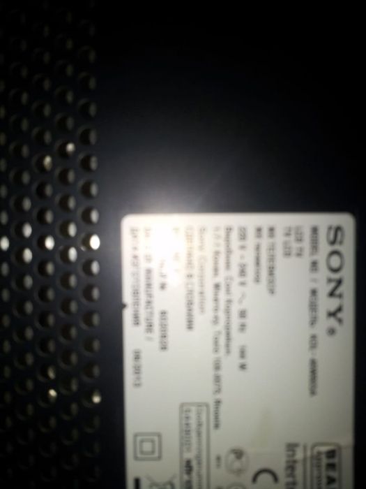 Телевизор sony model KDL-46w905A