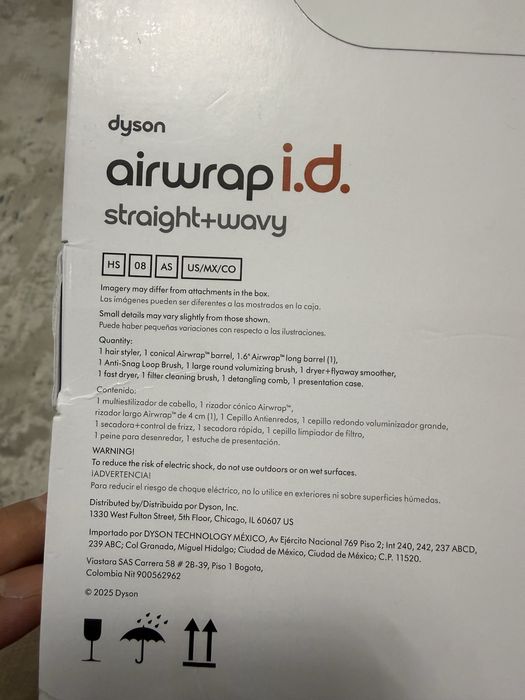 Dyson airwrap i.d. Straight+wavy golden rose