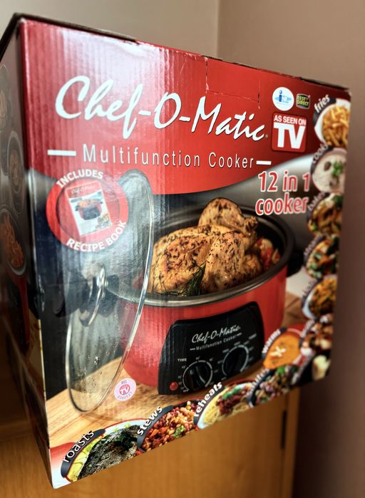 Нов Мултикукър Мултифункционален уред за готвене Chef-o-Matic 12 в 1