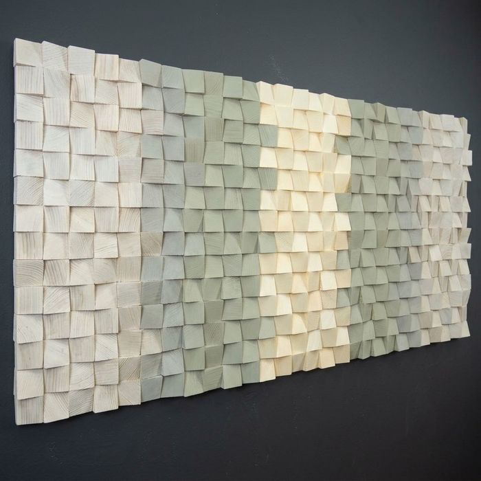 Panou acustic | Diffuser lemn | 60x120cm