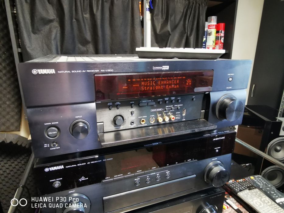 Amplificator, receiver av 7.1 Yamaha RX V1900 cu telecomanda originala.